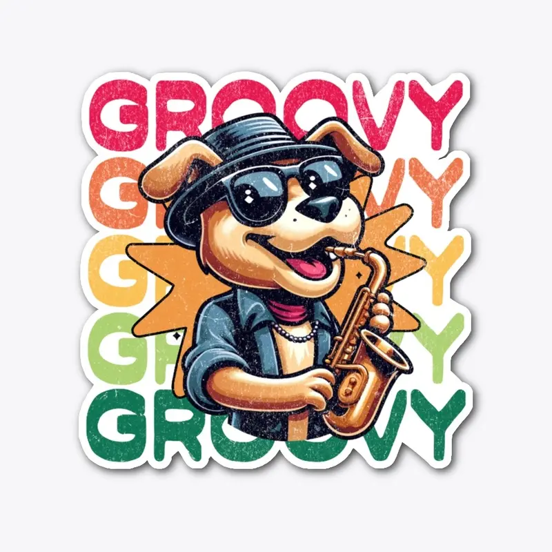 Groovy Jazz Dog